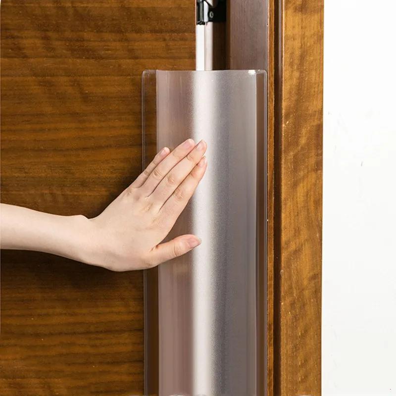 Couvercle de protection de charnière de porte de sécurité pour enfants, bande d'étanchéité Anti-pinc