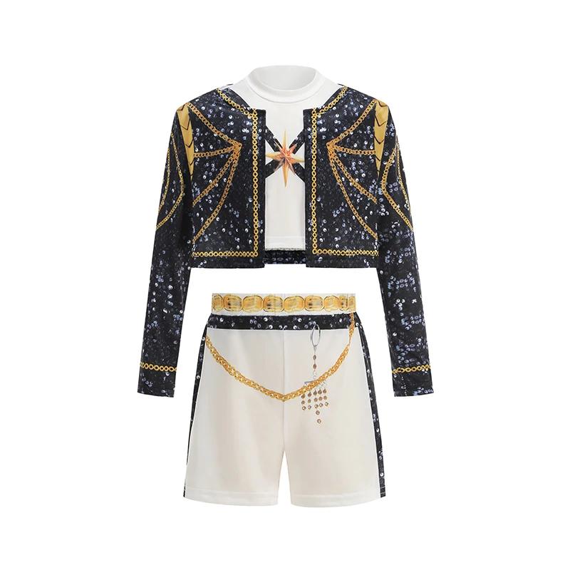 Ensemble de costumes de cosplay pour filles, 2/3 pièces, pour spectacle sur scène, jeu de rôle, unif