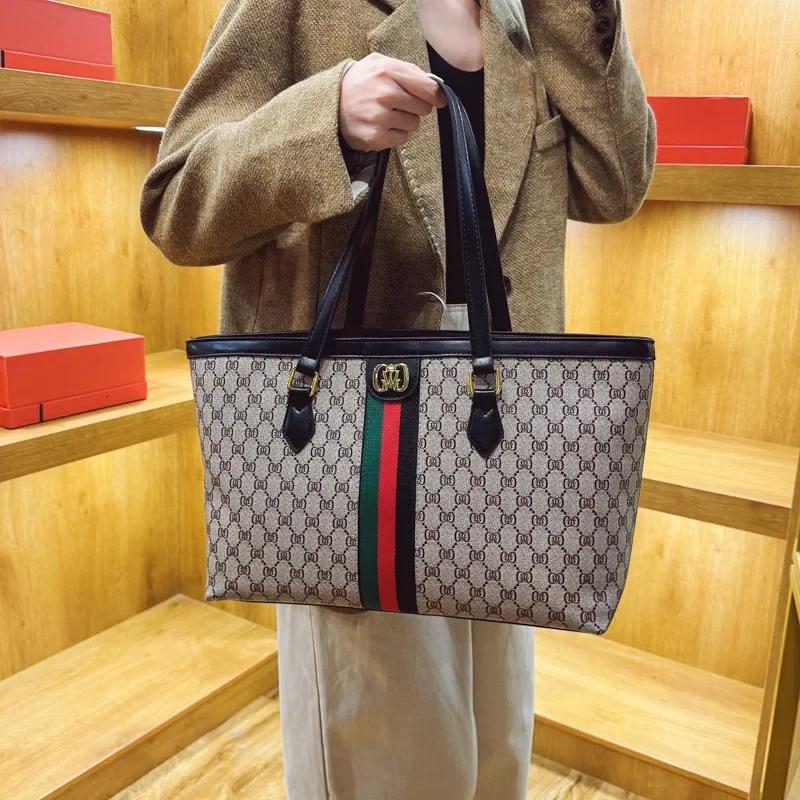Sac fourre-tout tendance pour femme Automne Hiver 2026, design élégant à porter à l'épaule ou sous l