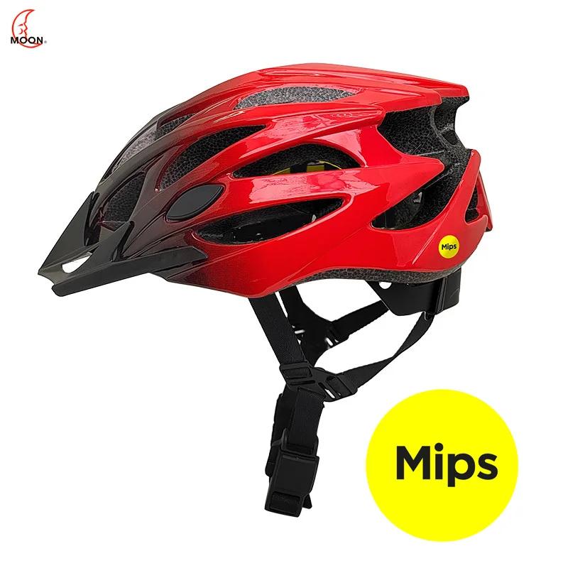 MOON Casque de Vélo Adulte avec MIPS - Certifié CE et CPSC - Pour VTT et Route - Doublure Amovible e