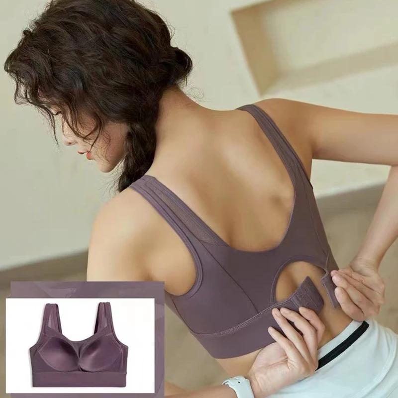 Soutien-gorge de sport pour femmes Tops d'entraînement push up pour Fitness Soutien-gorge de yoga po