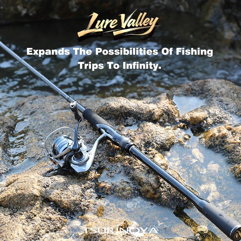 Canne à pêche de voyage TSURINOYA LURE VALLEY, 5 sections, Expedition, 1.98m, 2.08m, 2.28m, 2.44m, 2