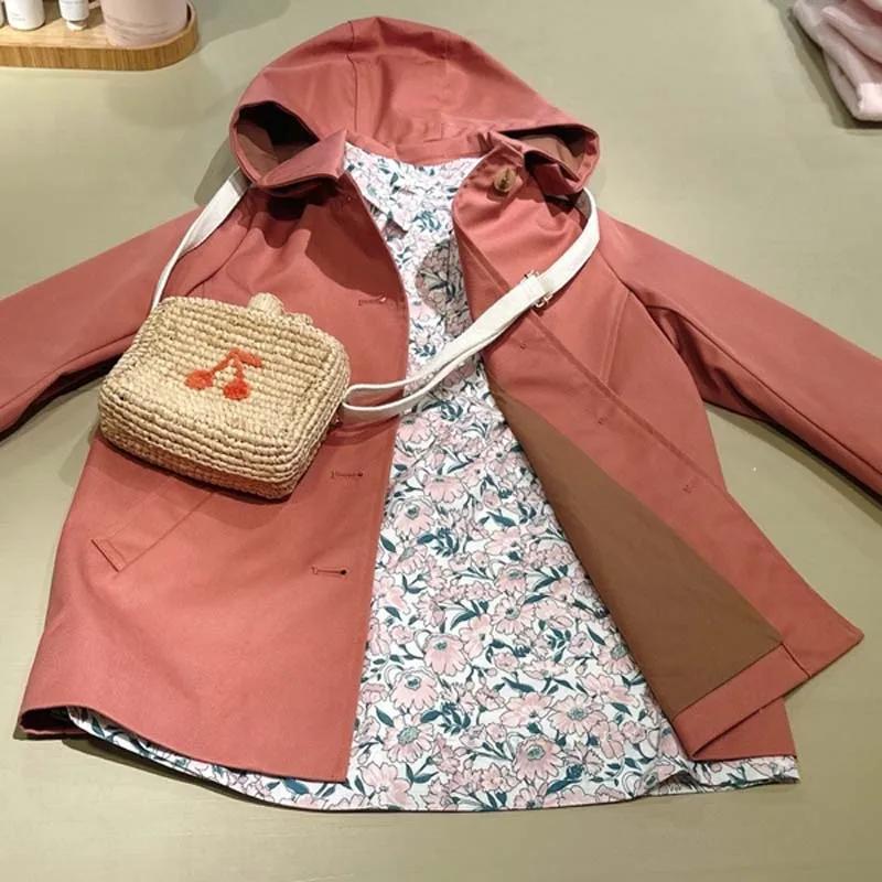 En Stock 2025 automne hiver BP filles manteau garçon veste à capuche enfants pull pour filles Denim