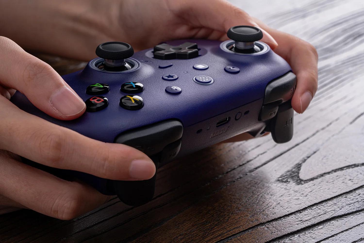 8BitDo Ultimate 2 contrôleur de jeu sans fil pour Windows 10/11 2.4G manette de jeu TMR avec station