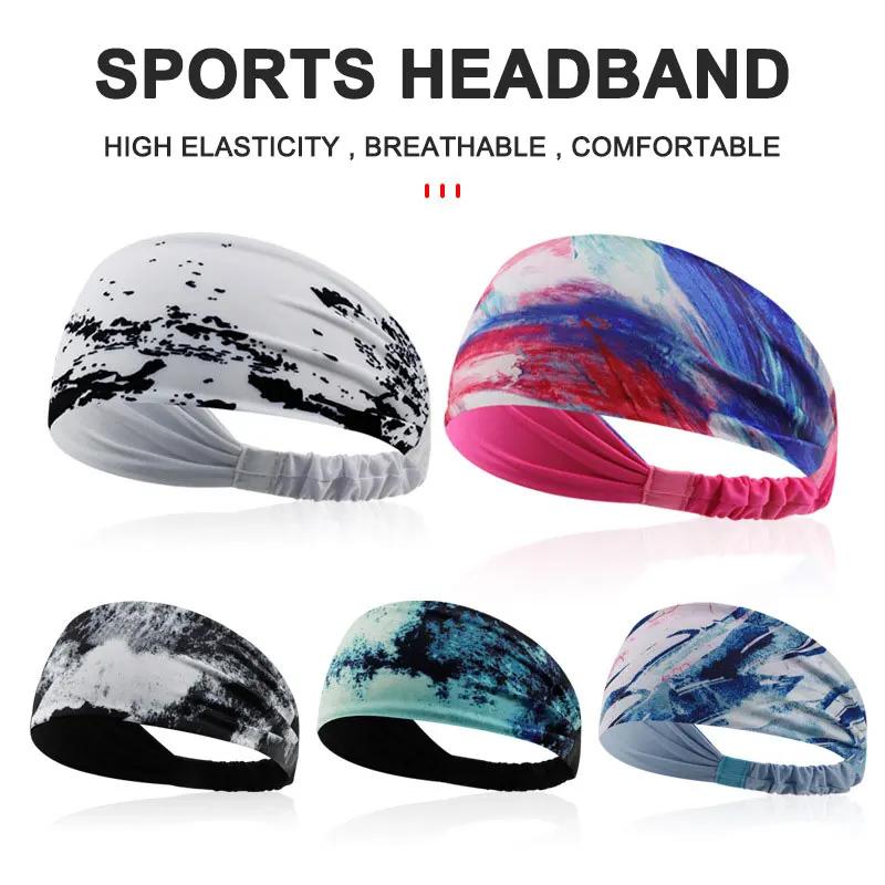 Bandeau de sport coloré doux et confortable, bandeau de mode pour Yoga, Pilates, Fitness, course à p