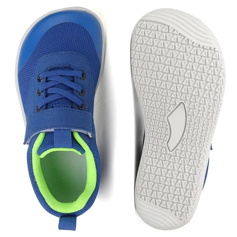 Nouveaux garçons filles baskets enfants larges pieds nus chaussures naturellement Splay chaussures e