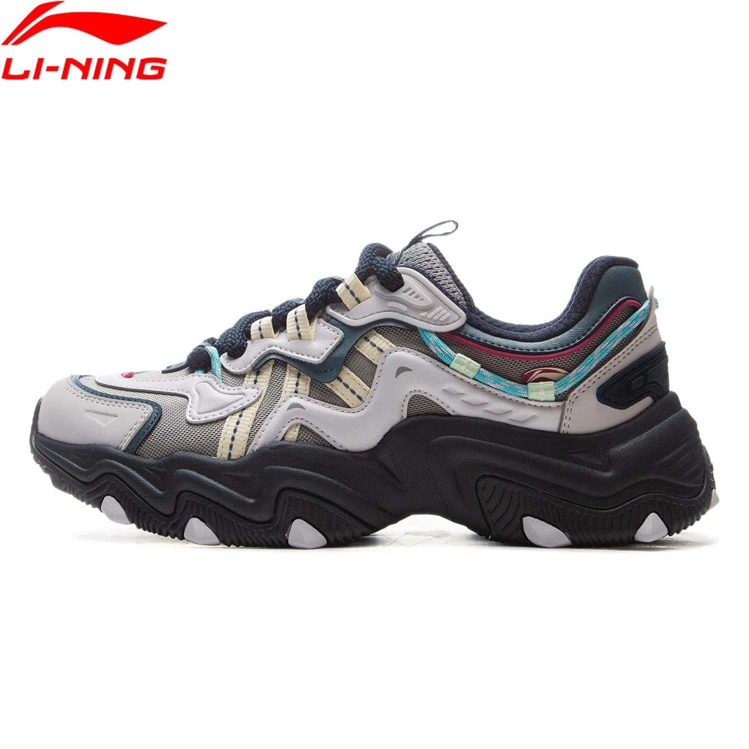 Li-Ning X-CLAW LITE 2 – chaussures de style de vie pour femmes, baskets rétro confortables et résist