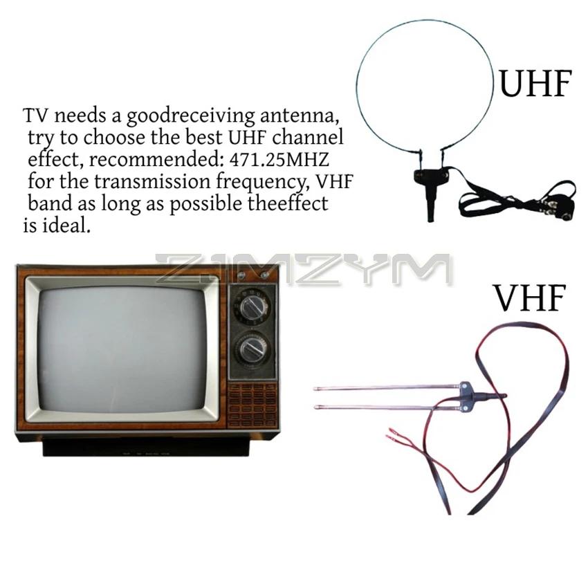 Émetteur TV analogique domestique, émetteur FM, prend en charge la télévision et la radio importées