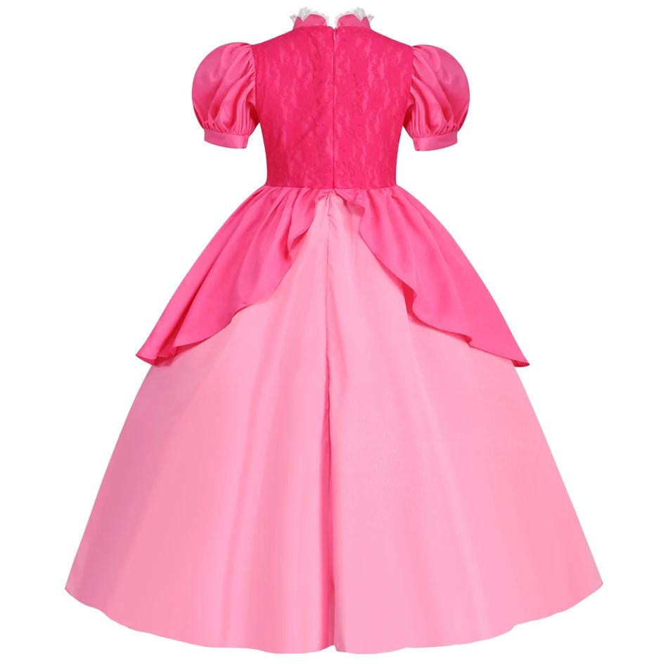 Robes pêche pour filles, Costume de princesse, vêtements de fête, Cosplay, Halloween, carnaval, anni