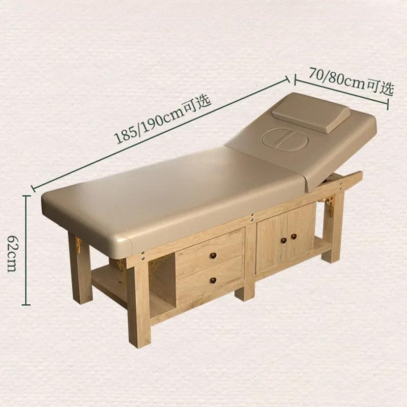 Tables De Massage nordiques en bois massif, bain De pieds multifonctionnel, réglables, meubles De Sa