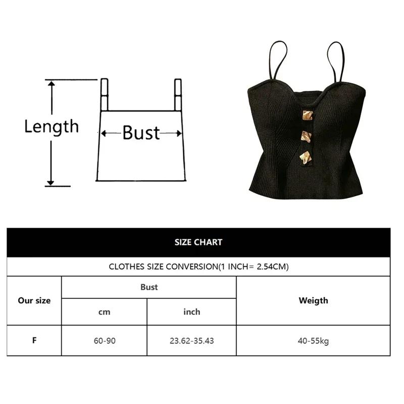 Été croix tricot jarretelle femmes Style français Sexy beauté Camisole coupe ajustée sans manches T-