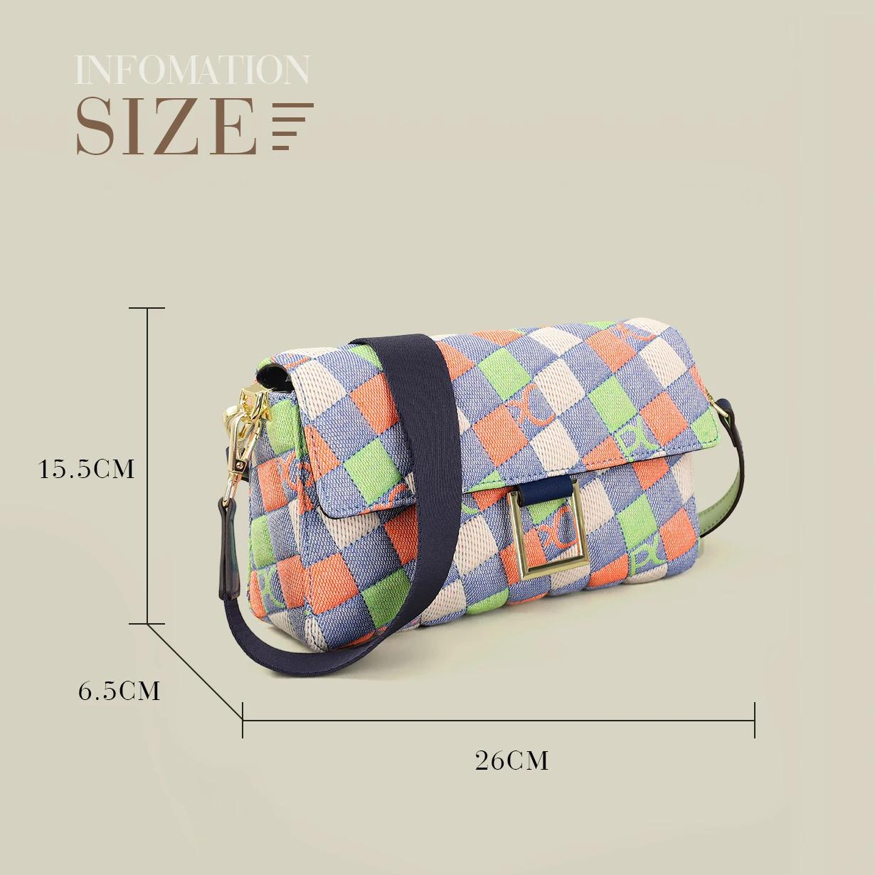 Sac à main PG PATSY GARIS pour femme 2026 – Sac bandoulière polyvalent de luxe, design classique et