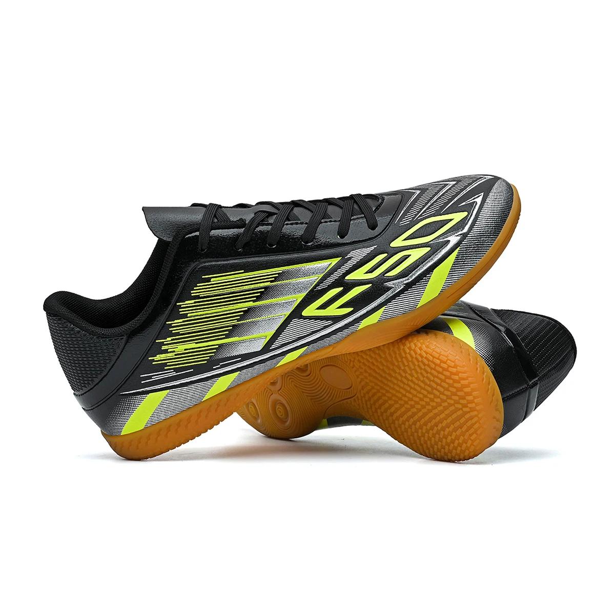 Chaussures de football plates d'intérieur IC à cinq côtés exclusives pour femmes, chaussures d'entra