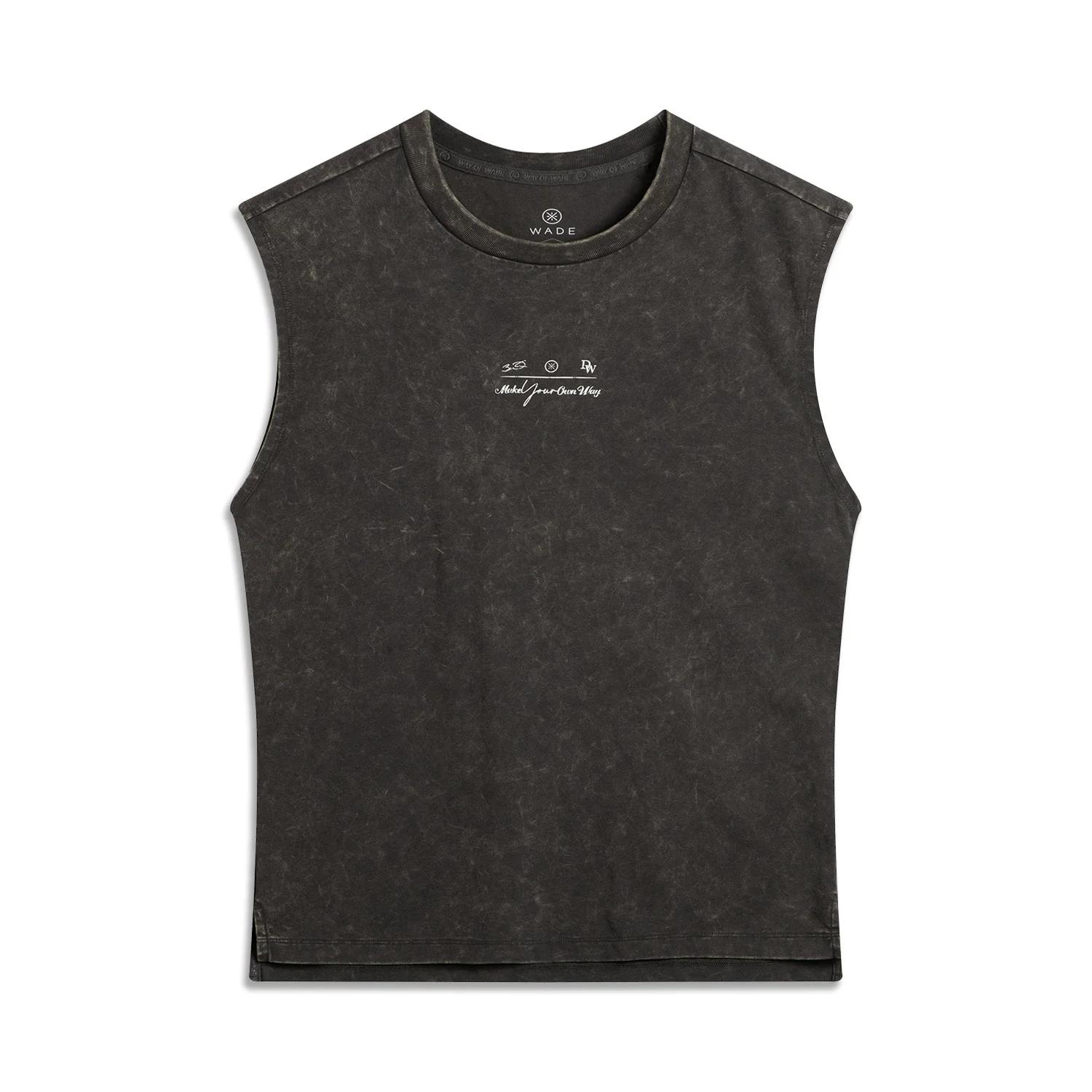 Li-Ning Gilets Wade pour hommes AT DRY FREEZE Coupe ample AT._UV-50+ 51% Coton 35% Polyester 14% Vis