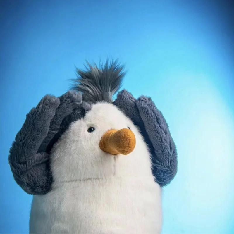 Drôle mignon Chipper mouette doux en peluche Animal en peluche jouet plage étoile cadeau d'anniversa