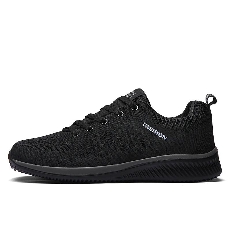 Chaussures de course légères pour hommes, baskets de marche confortables et respirantes