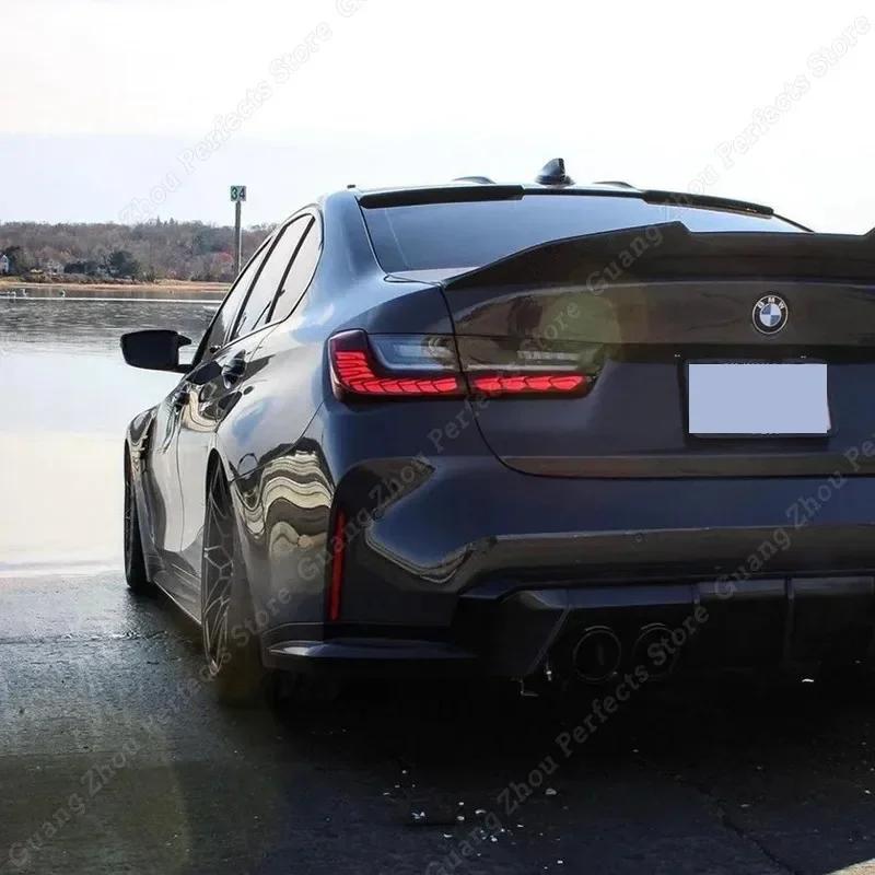 Becquet de toit arrière de style PSM pour BMW, accessoires de voiture ABS, adapté pour BMW Série 3,
