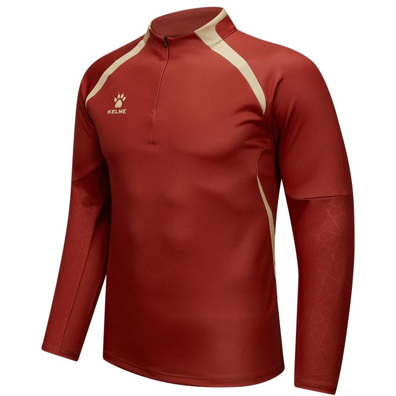 Kelme-Sweat-shirt à manches longues pour homme, sweat-shirt de sport, sweat à capuche d'entraînement
