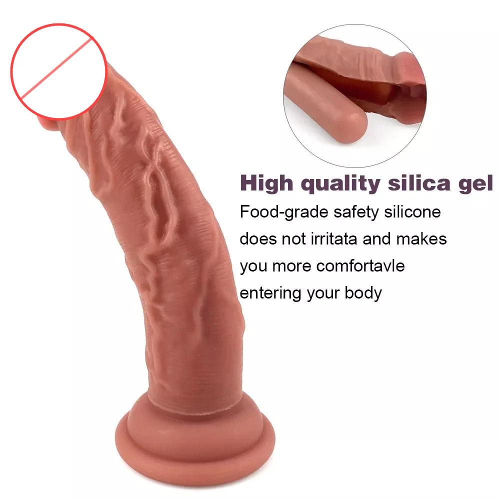 Petit Godemichet Anal Réaliste, Pénis Nik, Jouet Sexuel, Bite, Prostate, 6 Pouces