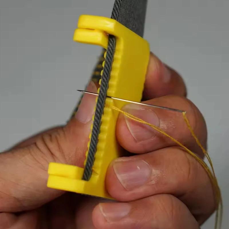 Guide de couture à Clip sur le bord de couture, jauge à aiguille, outil de mesure Portable pour débu