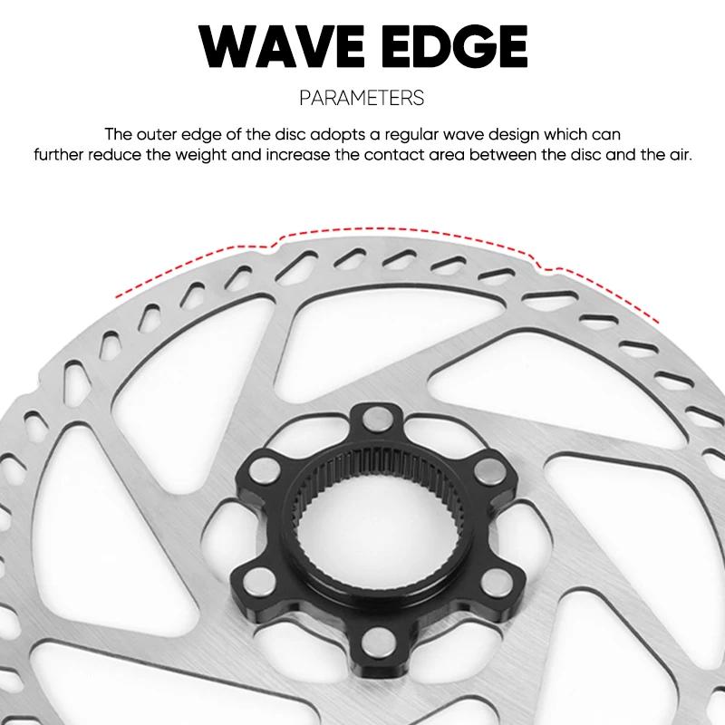 Rotor de verrouillage central de vélo 160mm 180mm 203mm, Rotor de verrouillage central de vélo de ro