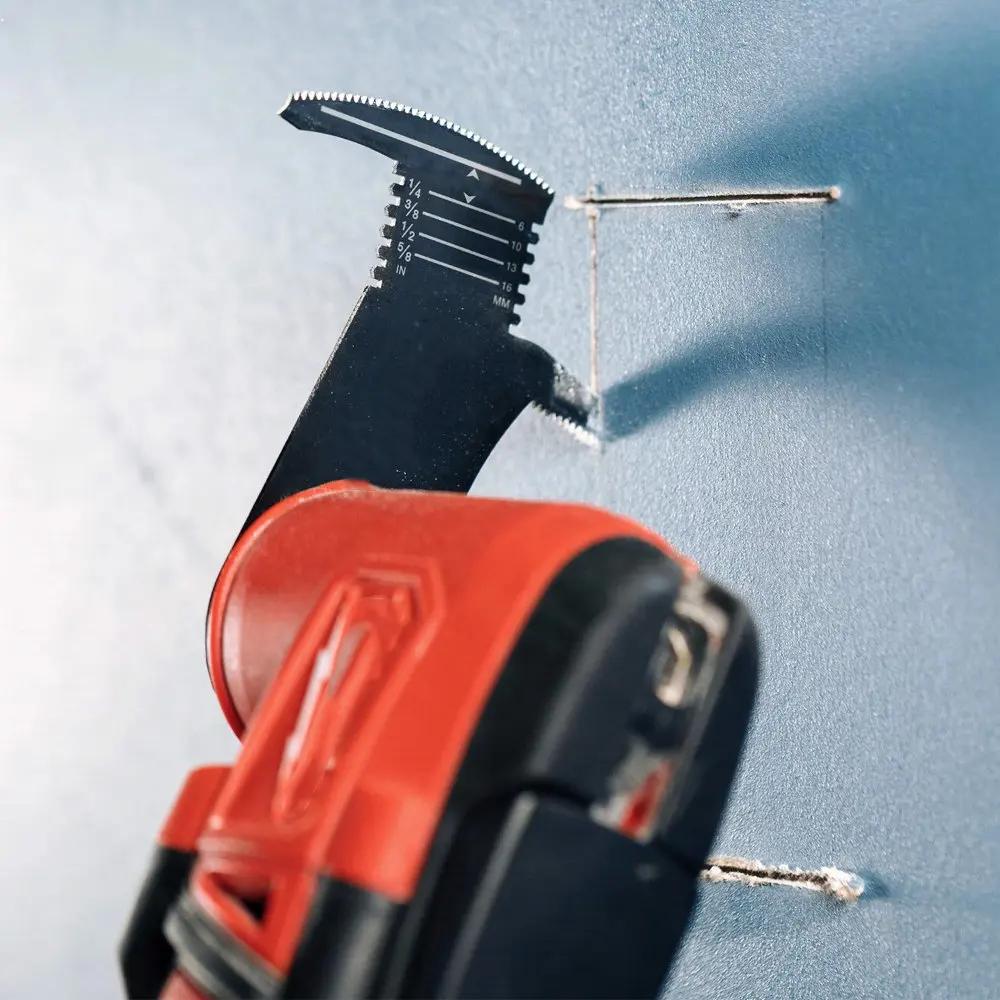 Lame de scie oscillante multi-outils, accessoires pour la découpe de panneaux de plâtre et de bois