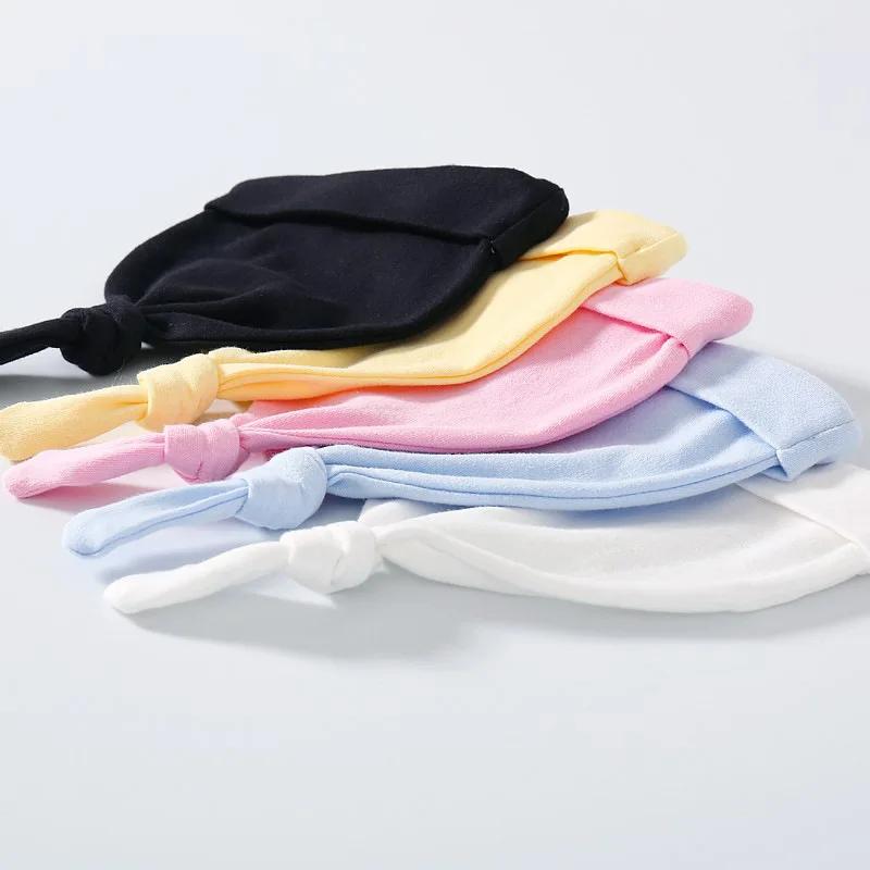 Ensemble pour nouveau-né garçon et fille, 100% coton, manches longues, couleur unie, barboteuse, cha