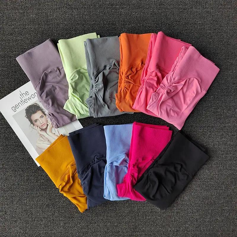Pantalon de Yoga taille haute sans couture, Leggings de Sport transparent, pour course à pied, sécha