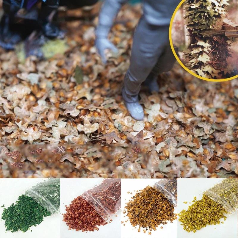 Feuilles miniatures 35ml, Micro feuilles de paysage, modèle statique pour bonsaï, décoration de jard