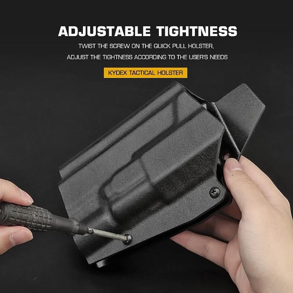 Kydex – étui pour pistolet de chasse G-X300, lumière de chasse, manchon spécial à traction rapide po