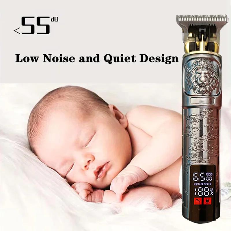 Machine de coupe de cheveux pour hommes, tondeuse pour salon de coiffure, rasoir électrique pour hom