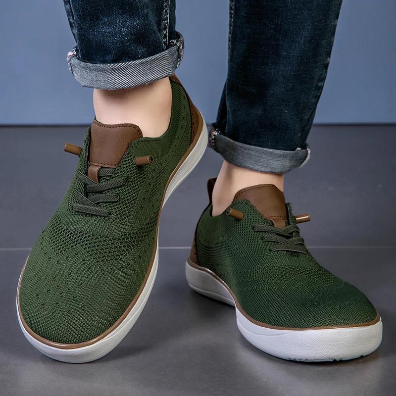 Chaussures de Marche Larges et Légères pour Homme, Souliers Décontractés de Grande Taille, Adaptés a