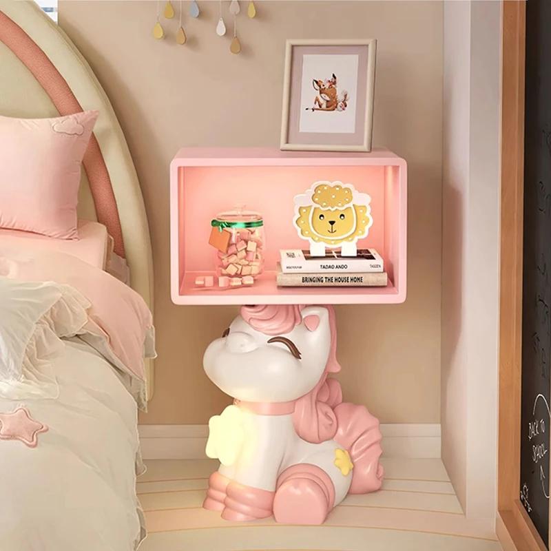 Table de chevet pour chambre à coucher, accessoires de décoration pour chambre de fille, mobilier ro