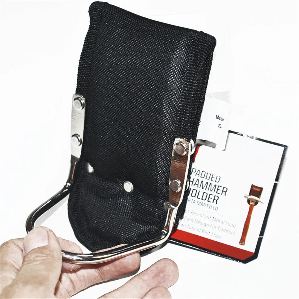 Nouveau Porte-marteau en acier inoxydable de haute qualité, porte-outil manuel, rangement pour ceint