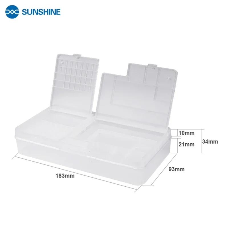 SUNSHINE SS-001A – boîte de rangement multifonctionnelle pour la réparation de téléphones portables,