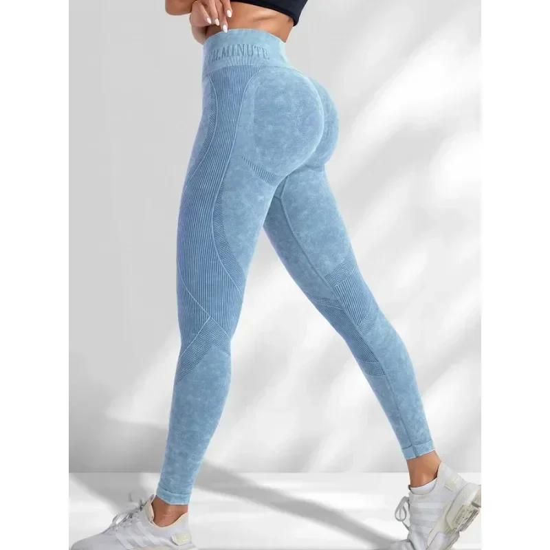 Pantalon de Yoga taille haute sans couture pour femmes, levage des hanches, Sports de plein air, tai
