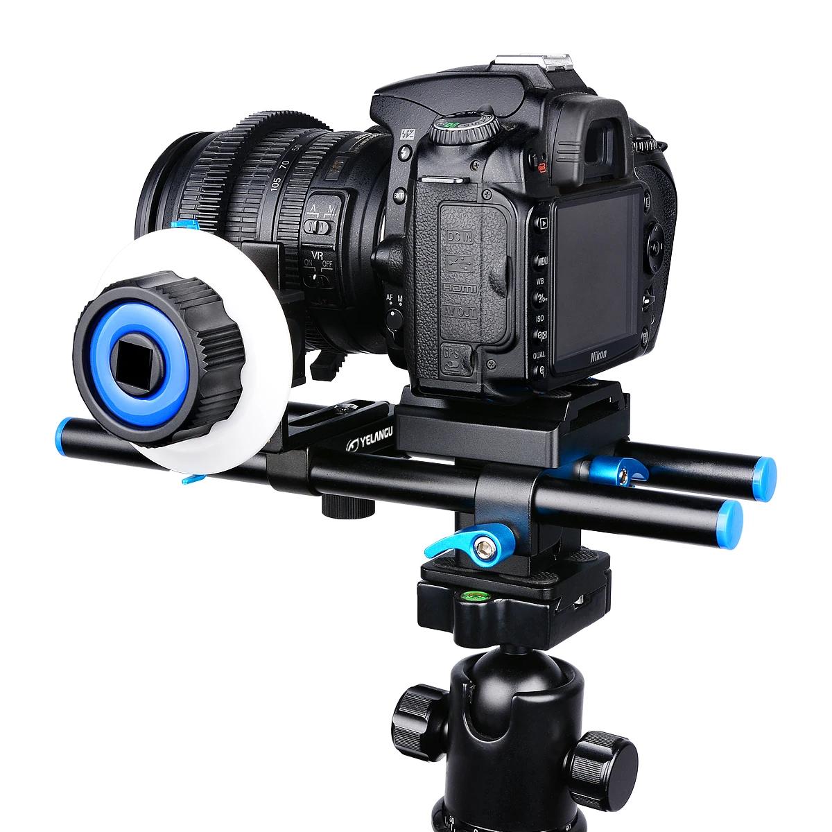 YELANGU Portable Mini Follow Focus mise au point rapide contrôle d'objectif sans fil pour appareil p