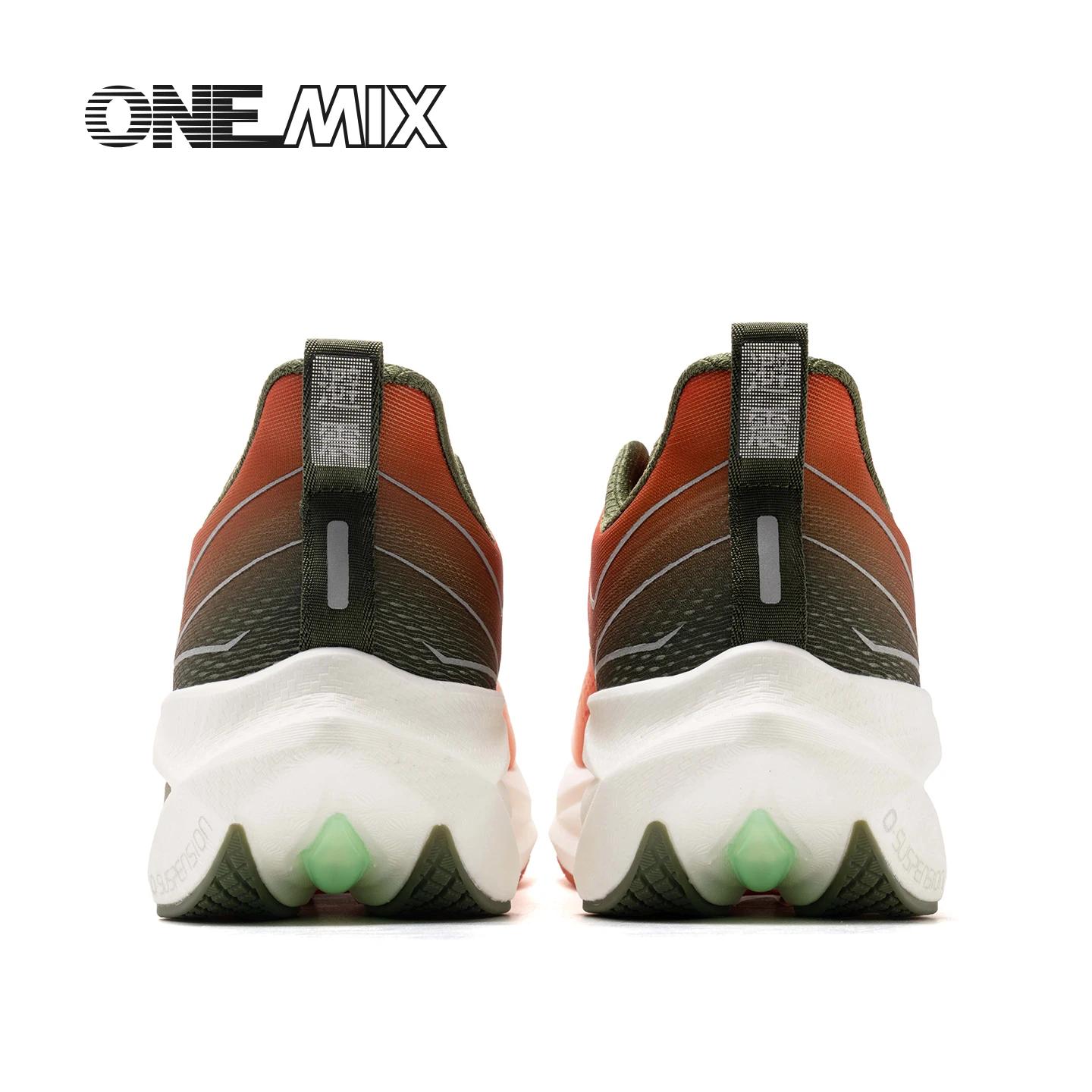 ONEMIX chaussures de course pour hommes Super léger en plein air athlétique entraînement Jogging bas