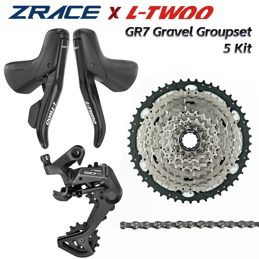 LTWOO – ensemble de vitesses GR7, 1x10 vitesses, 10 s, levier R/L + dérailleur arrière + Cassette ZR