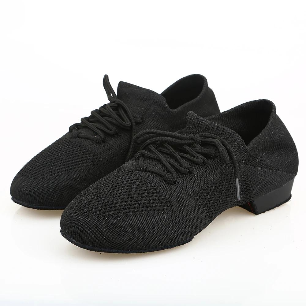 Chaussures danse femme Jazz Salsa - Baskets maille décontractée plat - Pointures 34 à 42 moderne