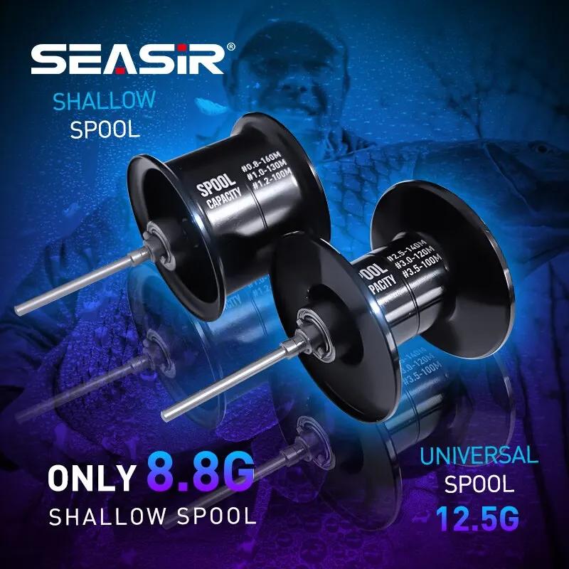 SEASIR Cast-X Baitcasting moulinet 7.3:1 HS rapport de vitesse aluminium Double bobine carbone poign