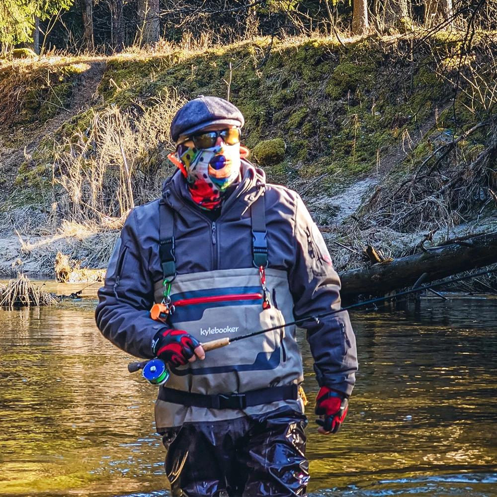 Wader de poitrine léger imperméable respirant pour homme, pêche à la mouche, Wrough Stocking Foot