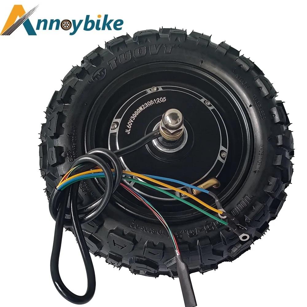 Moteur de scooter électrique puissant à double entraînement de 11 pouces, 5600W, 52V60V1600W2800W300