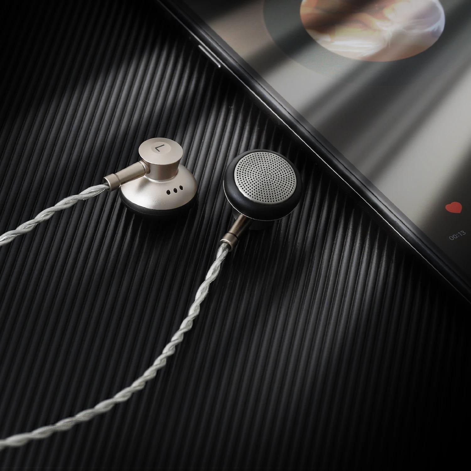 Écouteurs filaires intra-auriculaires SIVGA M200 Hi-Fi, son clair et large scène sonore, prise jack