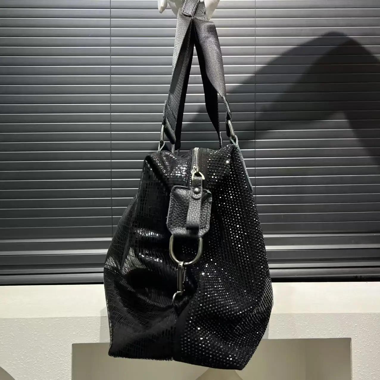 Sac à main ours en peluche pour femmes, bijoux en diamant à la mode, sac à bandoulière mignon de gra