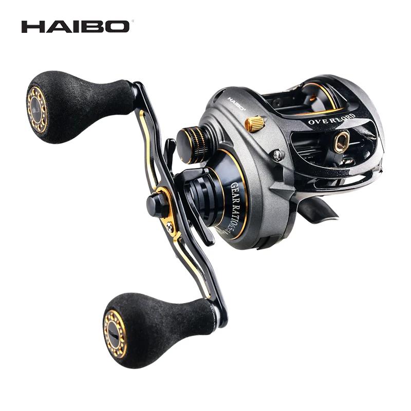 Haibo-Moulinet de pêche surchargé Baitcasting, 2020, 8B +, pratique 5.4:1-7.1:1, eau douce, mer, lon