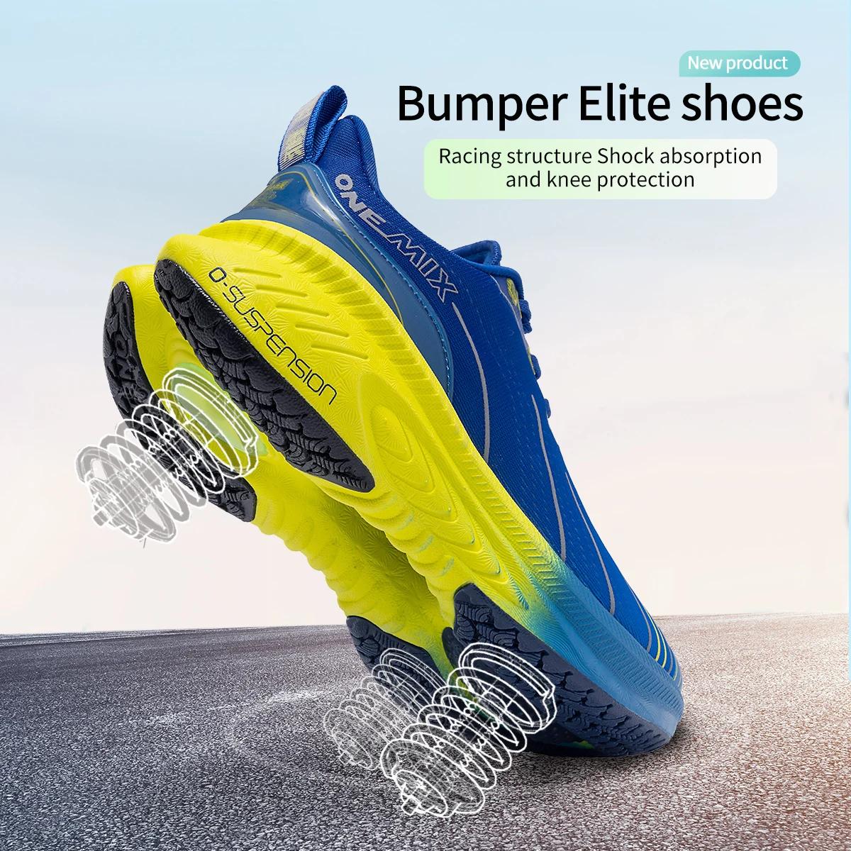 Chaussures de course homme ONEMIX : amorti antidérapant ultra-léger pour running et fitness extérieur