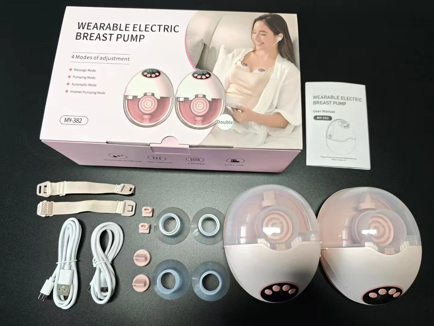 Tire-lait portable mains libres – Électrique, sans BPA, avec chauffage et stérilisateur UV | Optio
