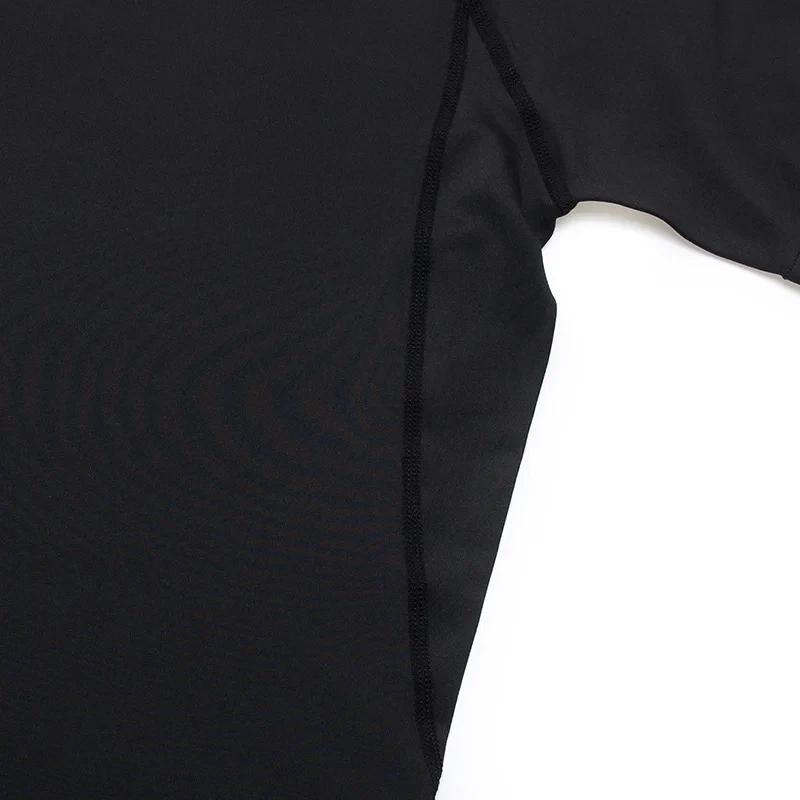 T-shirt compression homme fitness - Haut moulant sans coutures pour sport intensif