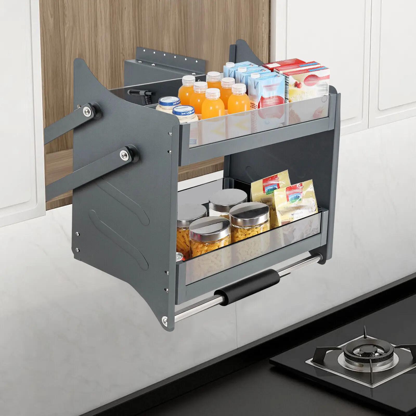 Étagère marketà nervures pour armoire, 2 niveaux